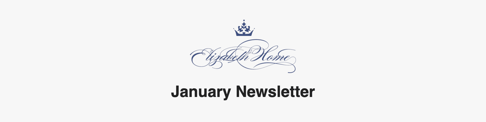 January Newsletter